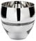 Fink RILA Teelichthalter,Vase,Glas,Silber H,16, Ø 16cm 116172