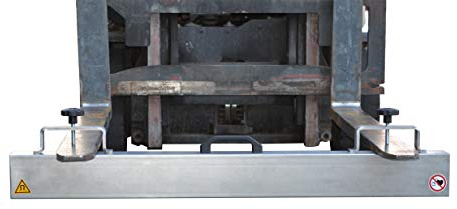 Magnetbesen für Stapler aus Edelstahl, Magnetheber, Staplermagnetbesen,1200 mm