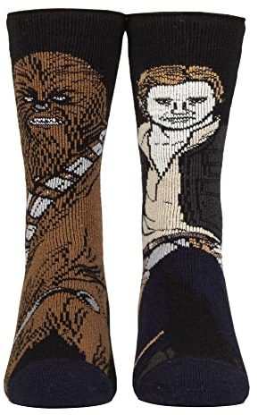 HEAT HOLDERS Kids Star Wars Socks Lite | Winter Novelty Socks for Boys