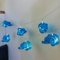 Riaxuebiy Elefant Lichterketten Batteriebetriebene Elefanten Laternen Dekoratives Nachtlicht Lichterkette für Garten Hochzeit Kinderzimmer Dekoration (1.65M/10LED, Blau)
