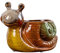 WAIT FLY Pot de fleurs en céramique avec motif animal mignon
