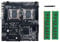 KVSERT X99 Dual-Socket Motherboard LGA2011-3 Dual CPU Support RECC DDR4 Memory Motherboard+2xDDR4 4G 2666Mhz RAM+Thermal Grease