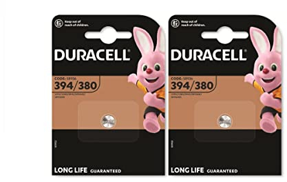 2 x Duracell 394/380 (2 blísteres de 1 batería) 2 pilas (SR936/V394/V380/SR45/SR936W/SR936WS)