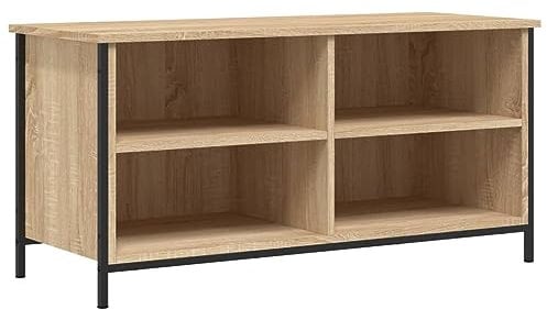 vidaXL Mobile Porta TV Rovere Sonoma 100x40x50 cm in Legno Multistrato