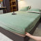 JIALIANG Flanell bettlaken Warme Spannbettlaken Cashmere-Touch 180x200cm+30cm Boxspringbett Topper Flauschige Warme Samt Boxspringbett Spannbetttuch Leintuch Cashmere Touch Grün