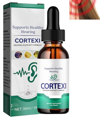 KOAHDE Tinnitus Dropper,Ohrenpflege-Flüssigkeit,Tinnitus Linderung Stropfen,Ohrgeräusche Tropfen,Tinnitus Linderung,Tinnitus Ohrentropfen,Ohrensausen Linderung Ohrentropfen,Tinnitus Ohrtropfen,30ML