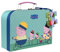 Barbo Toys – Greta Gris – Koffer mit Puzzle – Fahrradtour – Puzzle ab 3 Jahren – Puzzle enthält 16 Teile – Illustrationen von Peppa und George