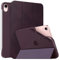 MoKo Case Fit New iPad Mini 7 (A17 Pro), 8.3-inch, Soft TPU Translucent Frosted Back Cover Case, Deep Cherry Red