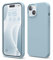 elago Flüssig Silikon Case Kompatibel mit iPhone 15 Hülle, Premium Silikon Handyhülle, Ganzkörper Schutzhülle [4 Lagige Stoßfeste Struktur], Kratzfestes Weiches Mikrofaserfutter (Himmelblau)
