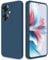 GiiYoon Coque pour Oppo Reno 11 F 5G / Oppo Reno 11F 5G Case en Silicone, Etui de Protection Antichoc Etui Housse Silicone Ultra-Mince avec Couche Intérieure en Fibre et Protection pour Caméra, Bleu