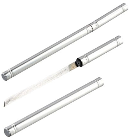 volumoon Cuchillo Portátil Creativo, Cuchillo para Frutas, Cuchillo Multiusos, Cuchillo para Pelar de Acero Inoxidable, Cuchillo de Camping, Cuchillo para Exteriores