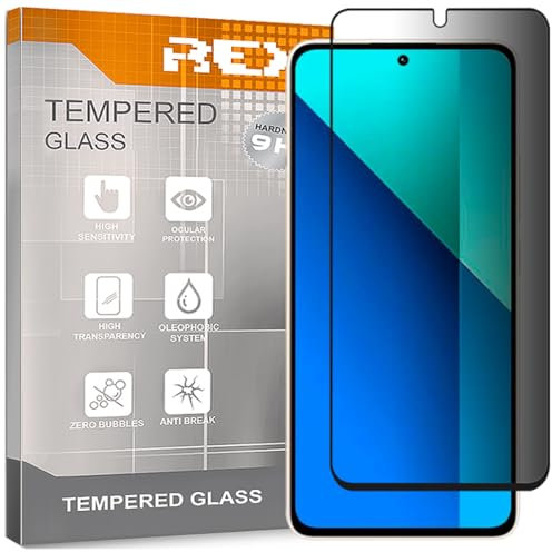 Protector de Pantalla Antiespía para XIAOMI REDMI Note 13 4G - REDMI Note 13 Pro 4G, Cristal Vidrio Templado Premium