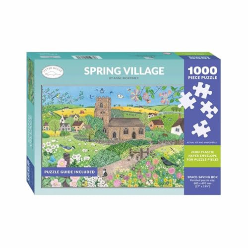 Spring Village - 1000 Piece Jigsaw Puzzle