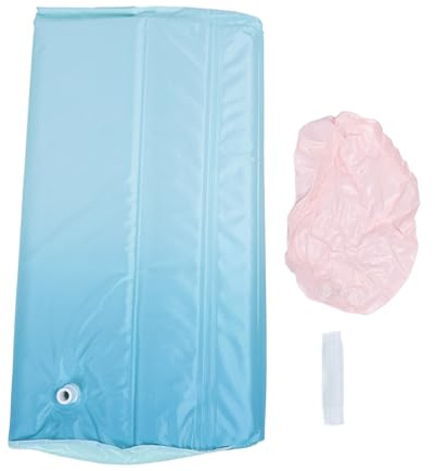 Faltbare Eistauchwanne aus PVC – Portable Kaltwasser - Badewanne für Erwachsene und Sportler, 80x65 cm – Isolierte Ice Bath Tub für Zuhause und Training (70 cm)