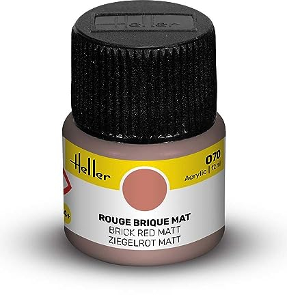Heller 9070 Peinture Rouge Brique Mat