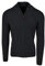 Evoga Cardigan Maglione Uomo Class Invernale con Zip (XL, Nero)