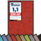 casa pura Schmutzfangmatte Rhine, Fußmatte, Türmatte für Eingangsbereich, Fußabtreter, Türvorleger, Sauberlaufmatte (120x300 cm, Rot)
