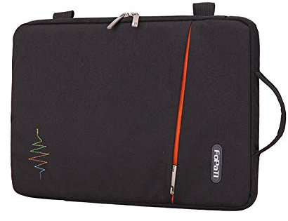 GUOCU Custodia Laptop, Sleeve Laptop, Custodia Laptop 15 Pollici in Neoprene Impermeabile,Custodia Accessori per Computer,Notebook, Acer, ASUS, dell, HP, Lenovo，Nero,12(30.5X22X3cm)