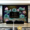 Helle Lotus Südostasien Thai Restaurant Stil Wandtapete für Wohnzimmer Schlafzimmer TV Sofa Hintergrund Dekorative Tapete wandpapier fototapete 3d effekt tapeten Wohnzimmer Schlafzimmer-250cm×170cm