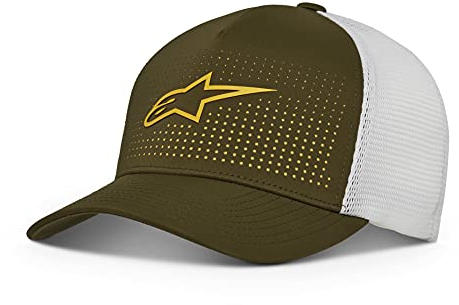 Alpinestars, Perf, Baseball Kappe, Militär/Weiss, LXL, Mann