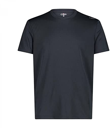 CMP, Short-Sleeved Piquet T-Shirt, Antracite, 52