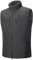 Outdoor Ventures Men's Softshell Gilets Windproof Lightweight Vest Outerwear with 7 Pockets, Warm Fleece-Lined Sleeveless Jacket for for Golf Running Hiking Dark Grey XL