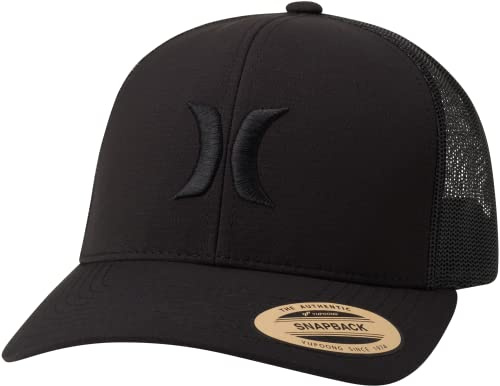Hurley Mens Cap Del Mar Mesh Panel Trucker Hat with Snap Back