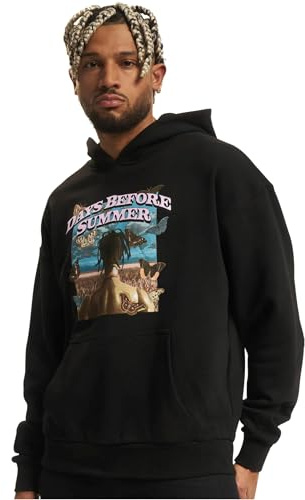 Mister Tee Herren Kapuzenpullover Days Before Summer Oversize Hoody Black XL