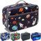 Kulle Lunchbox für Kinder, isolierte Lunchbox für Jungen und Mädchen, waschbare Lunchtasche und wiederverwendbare Lunchboxen für Kindertagesstätte und Schule, Camouflage, Raum (Astronaut)