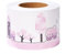 Bordüre selbstklebend Rosa Haus 10 cm x 500 cm zum Aufkleben für Wohnzimmer Küche Badezimmer Tapetenrahmen Abnehmbare Wasserdicht Bodenleiste Verdicken PVC Dekorative Bordüre