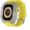 BRART Per Apple Watch Ultra 49 millimetri MOD Kit cassa cinturino, Ultra 49mm, agata