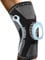 NEO X-PRO Ginocchiera Ortopedica a Compressione – Stabilizzatori Laterali e Cuscinetto Rotuleo – Supporto per Ginocchio, Menisco e Legamenti – Donna e Uomo – Ginocchiera Trekking (XL, Nero)