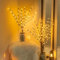 MiXXAR 1 Stück 20 LED Zweig Lichter Innen Dekoration Beleuchtung für Hochzeit Geburtstag Weihnachten Lichterkette Zweig Design