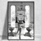 Funky Black and White Wall Art Black and White Vintage Picture Retro Newspaper Poster Black and White Preppy Wall Art Vintage Zeitung Poster Black Aesthetic Artwork Trendy Retro Wall Prints Unframed