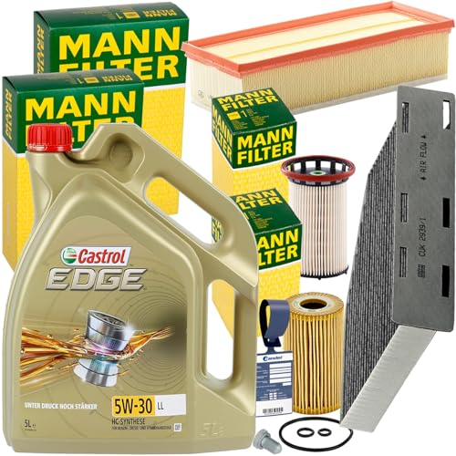Inspektionspaket + 5L EDGE 5W30 Motoröl für Q3