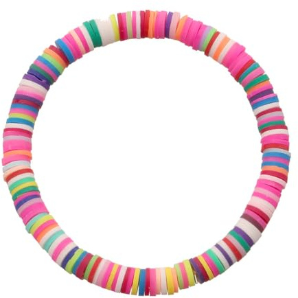 Amosfun Boho Armband Damen Elastisches Handgelenksband Weiches Tonarmband 6.9 Zoll Modisches Schmuck Accessoire FüR Alltag Bankett Party