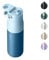 LARQ Bottle Swig Top 1 L -Bouteille à large goulot en acier inoxydable à isolation sous vide | Garde l’eau froide | Bouteille d’eau réutilisable pour le sport et les voyages | Amalfi Blue