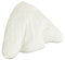 Lancashire Textiles Orthopaedic Batwing Shaped Neck & Back Support Pillow for Help with Cushioning and Sitting Complete with Cream Removable Pillowcase