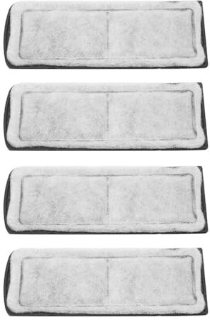 Sarini Lot de 2 Cartouches filtrantes à Charbon Actif pour Aquarium, Filtre Mural en Coton, Plaque filtrante de Remplacement pour Cascade, Coton adapté pour XP 05 09 11 13