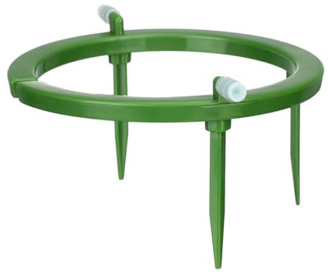 Círculos de riego de jardines – anillos de riego automático con estacas, anillo de goteo para árboles, almacenamiento de agua vegetal, circuito de riego, de riego, kit de autoriego, reg