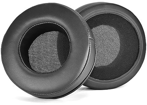 ZOAPDEBCE Ersatz -Ohrpolster kompatibel, Atmungsaktive Kopfhörerhülle for Superlux-HD681 HD668B HD672 HD681F HD681B Headset Ersatz-Kopfhörer-Ohrenschützerabdeckungen for Kopfhörer Ohrenschützerabdecku