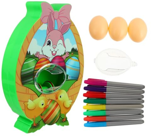Abaodam 1 Satz Maschine Zum Bemalen Von Eiern Ei-set Bemalen Ei-malset Eierdekorateur Ostern Malen Maschine Zum Dekorieren Von Eiern Ostereier Osterei-kit Abs-material