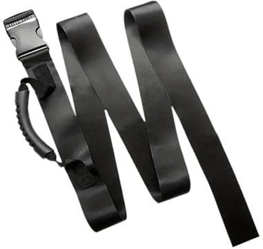 FewNvWa Tragegurt mit Griff für Schwere Kisten - Verstellbarer 75 Zoll Transportgurt mit Schnalle, Einzelgurt