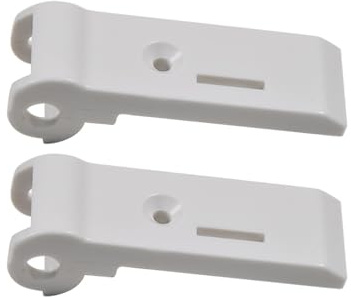 2Pc Freezer Flap Door Hinge Compatible with Dometic RM/S8 Series | 2412125110 for Campervan Motorhome Cabinet Door Hinges RM S8400 8500 RGE2100
