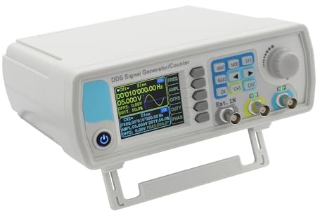 Funktionsgenerator Signalgenerator Wellenformgenerator DDSGenerator Frequenzgenerator Messgerät Laborgerät ideal für Elektroniklabore bis 15 MHz dualer Kanal 14 Bit Auflösung
