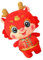 KONTONTY Peluche Dragon pour Nouvel an Chinois Décoration Adorable pour Bureau et Chambre pour Zodiac et Fête Dragon