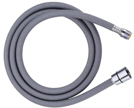 YANGC Tuyau flexible tressé en nylon F1/2 M15*1 for robinet de cuisine, connecteur de mouvement extractible(200cm)