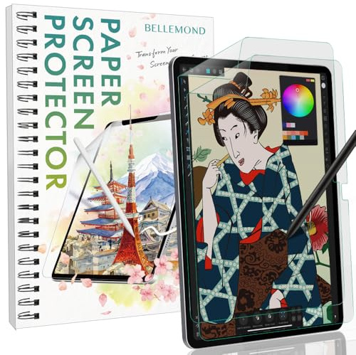 BELLEMOND Papierfolie für Samsung Galaxy Tab S10 Plus, 2 Pack | Aus Japan, papierartige Struktur, ideal zum Schreiben, Zeichnen & Notieren