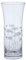 Dartington Crystal Bloom Trumpet Marguerite Vase, Single | Finished with an etch-decorated bloom | 250mm (h) | 105mm (d) | Can be displayed with or without flowers | Gift for family or friends