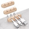 SOULWIT® Kabelhalter Kabelclips, [3 Stück] kabelmanagement Selbstklebend Kabel Organizer Vielzwecke Kabelführung Set für Schreibtisch Computer PC, USB Ladekabel, ZuhauseBüro